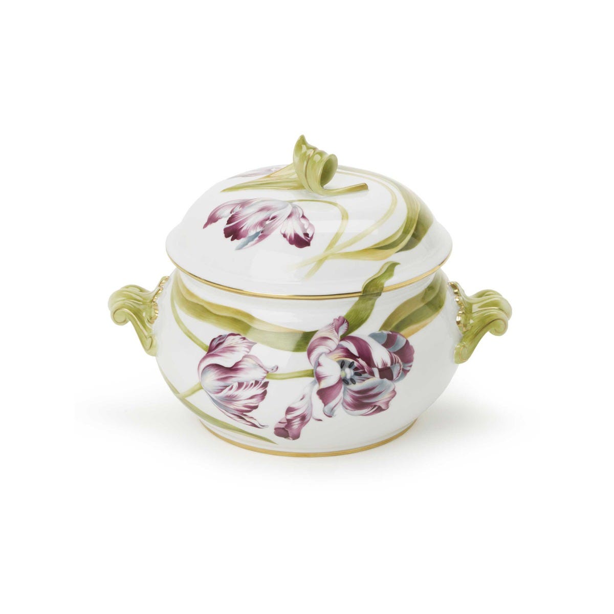 Tulip Tureen & Round Dish