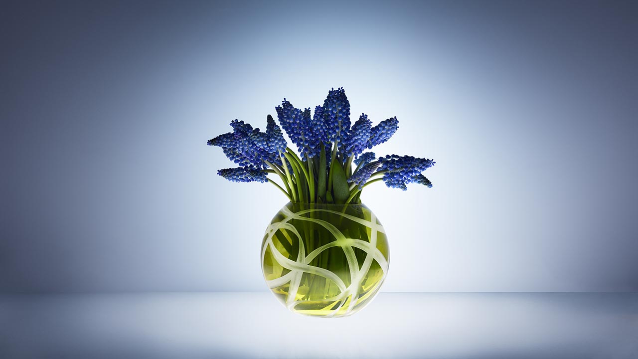 Small Ribbon Vase