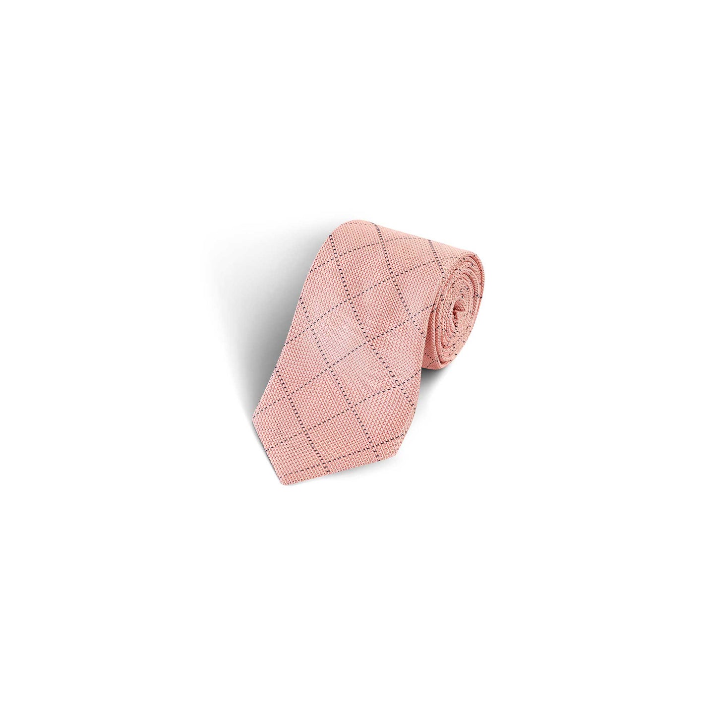 Stitched Square Silk Tie