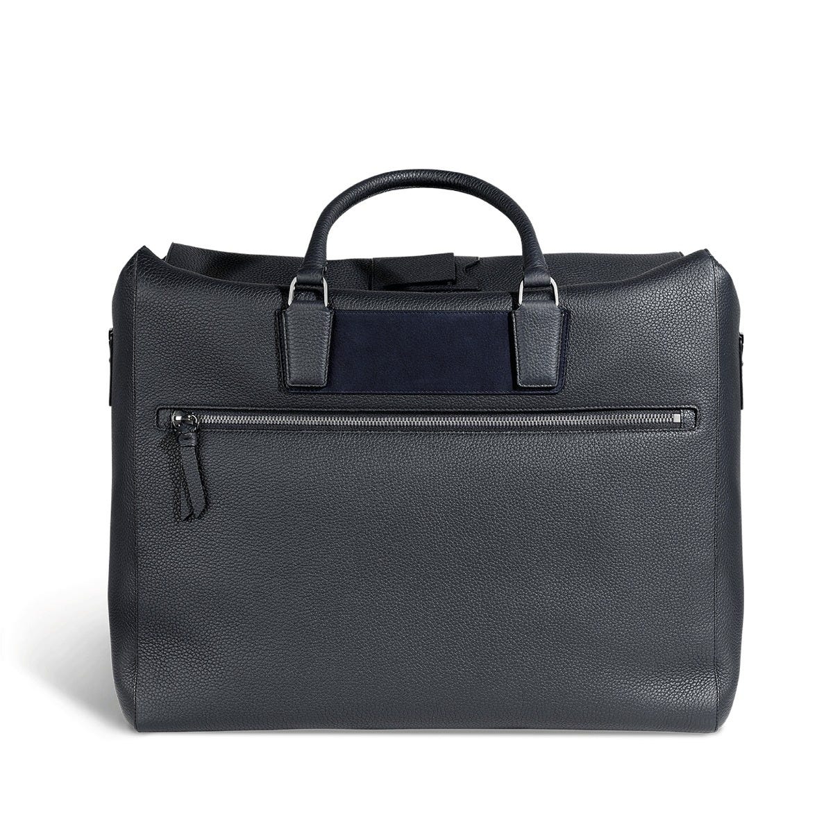 Hanover 3 Briefcase in Saddle Leather