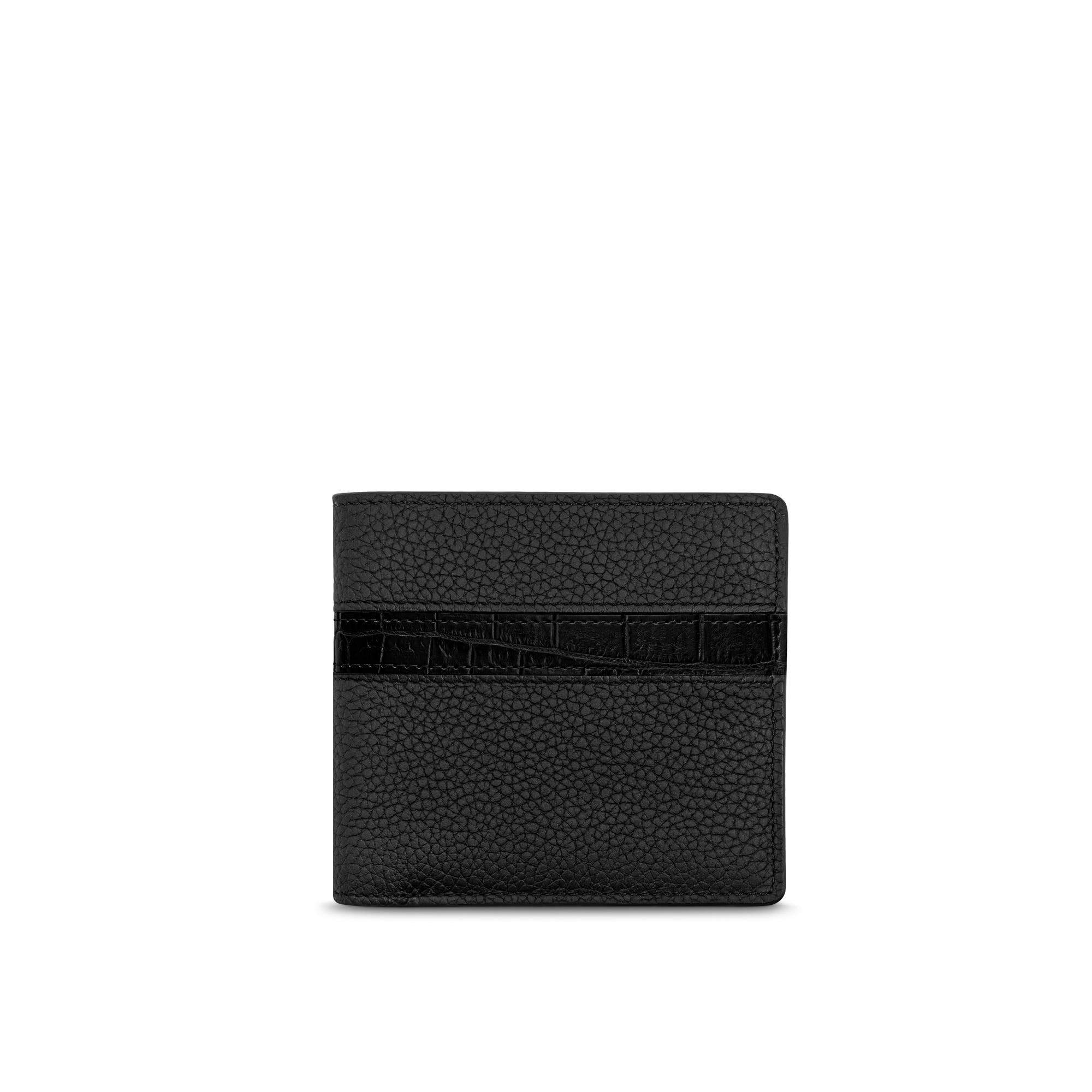 GMT 6cc Wallet in Soft Grain Leather & Crocodile – Asprey London