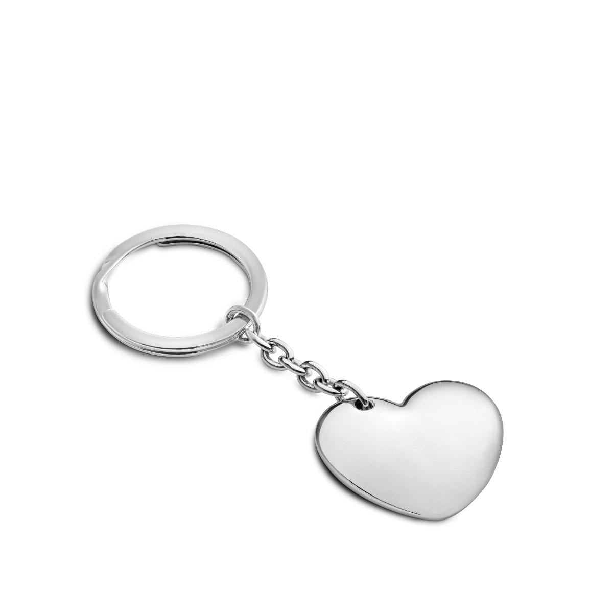 Heart Key Ring in Sterling Silver – Asprey London