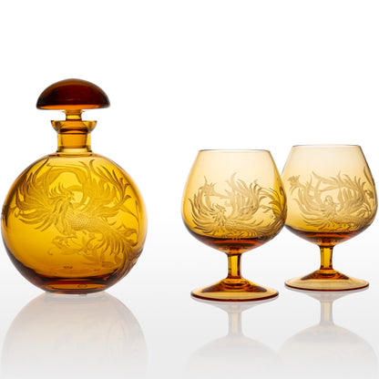 Phoenix Brandy Decanter Set