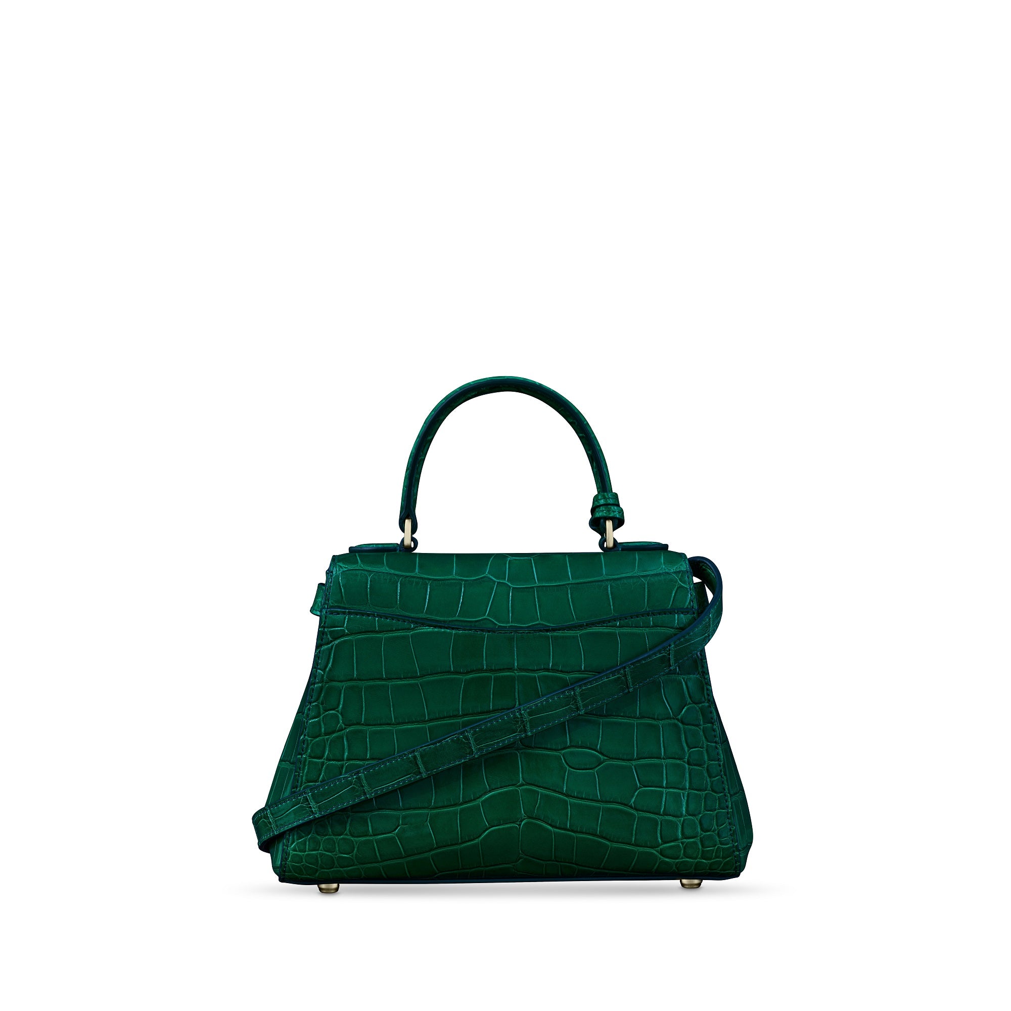 167 Mini Handbag in Crocodile