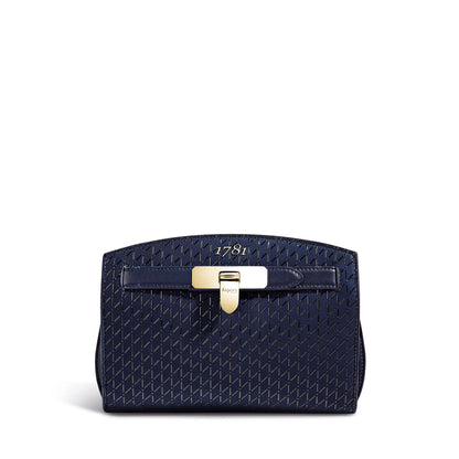 1781 Pochette Handbag in Crosshatch & Soft Leather