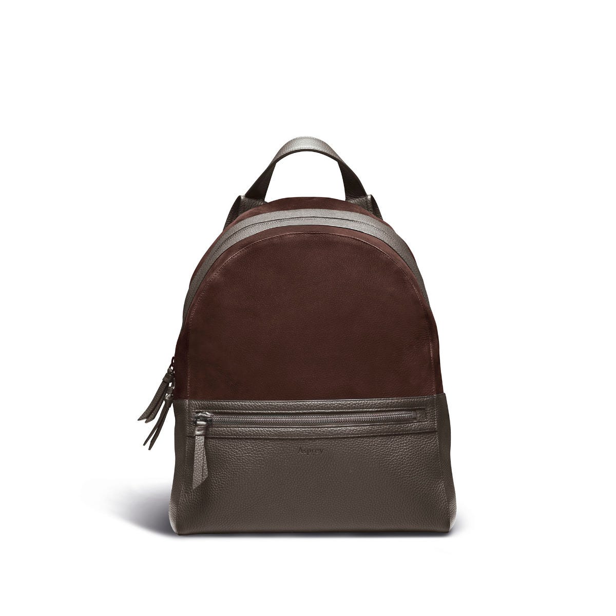 GMT Backpack in Soft Grain Leather & Nubuck