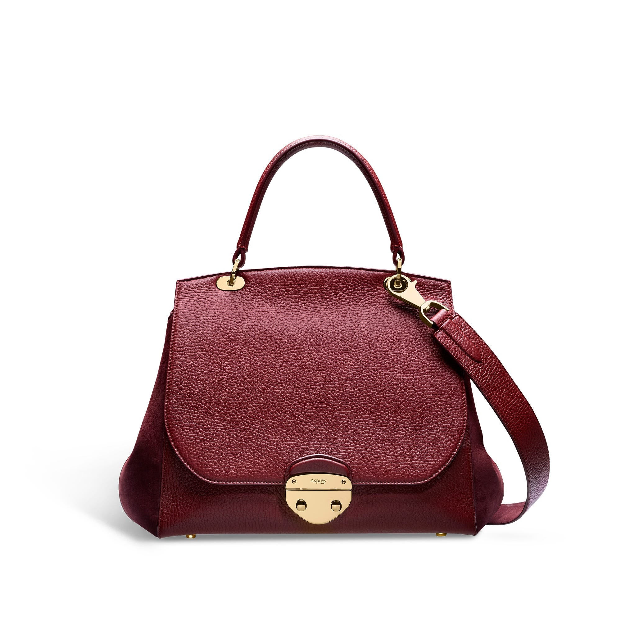 Belle ラージ ハンドバッグ ソフトグレインレザー – Asprey London