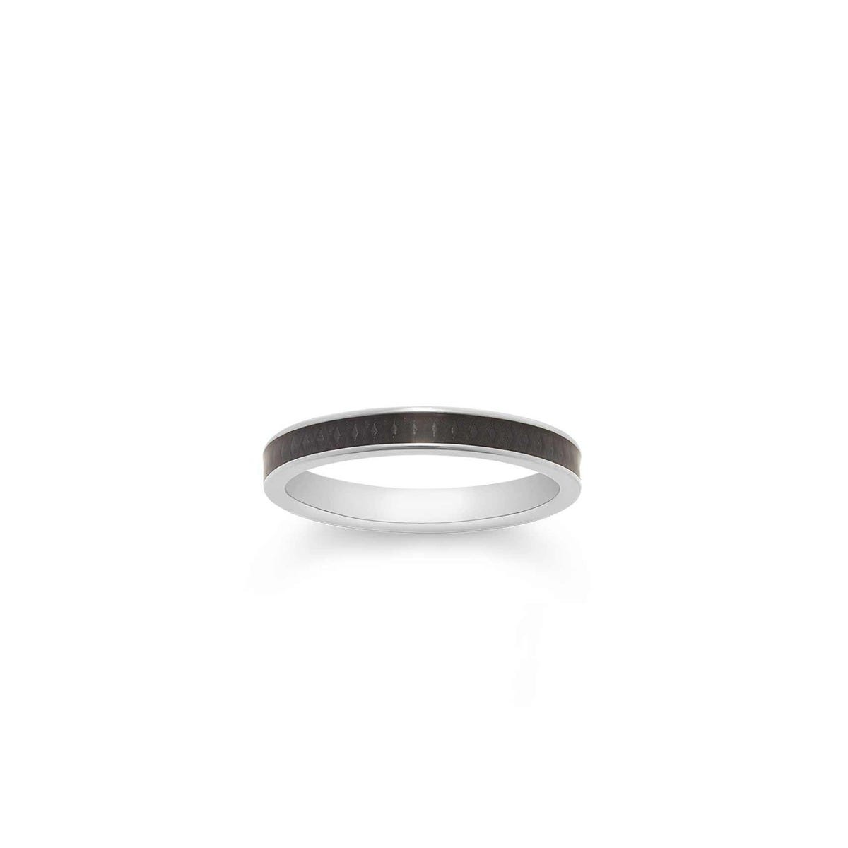 167 Enamel Ring in 18ct White Gold