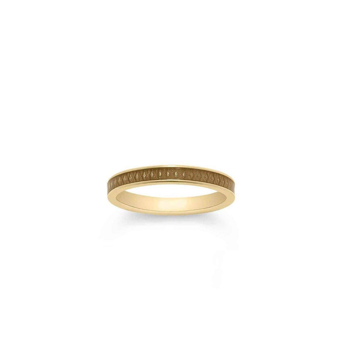 167 Enamel Ring in 18ct Yellow Gold