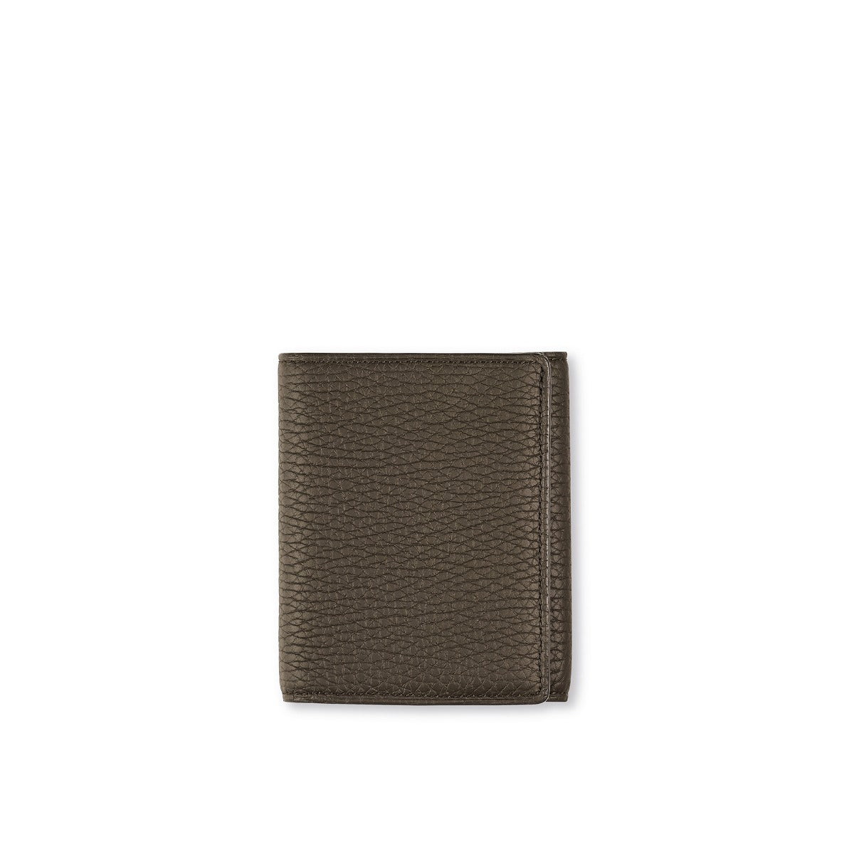 GMT Trifold Bi-colour Wallet in Soft Grain Leather