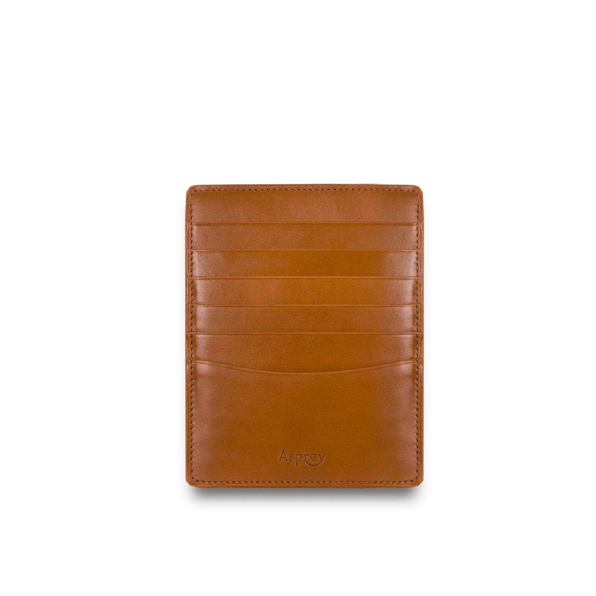 Hanover 6cc Card Holder in Saddle Leather