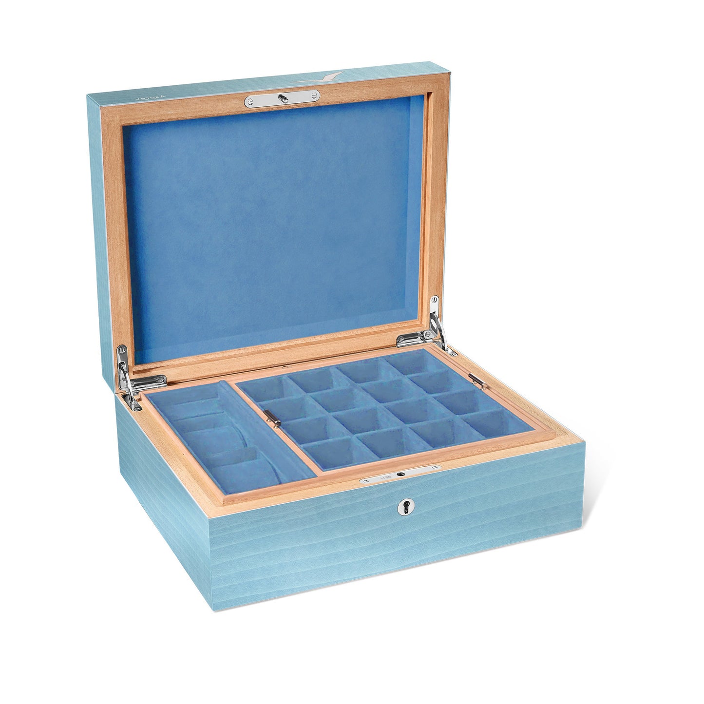 Riviera Marquetry Watch and Cufflink Box