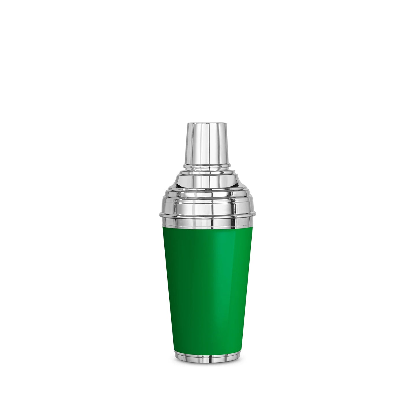 Enamelled Sterling Silver Cocktail Shaker